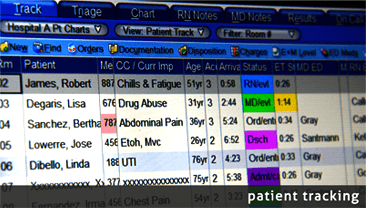 screenshot of Wellsoft EDIS